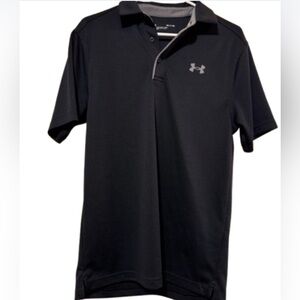 Men’s Under Armour Golf Polo | Small | Black